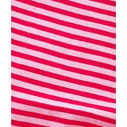 Babyhug Sleeveless Printed & Striped Tops Pack of 2 - Pink