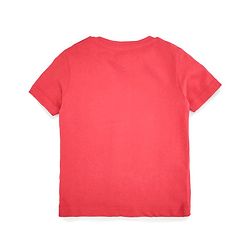 Babyhug Half Sleeves Tee Say Cheese Print - Red