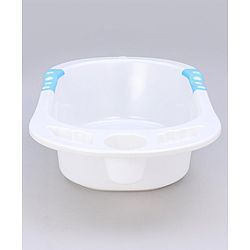 Babyhug Dolphin Bath Tub With Sling - Blue