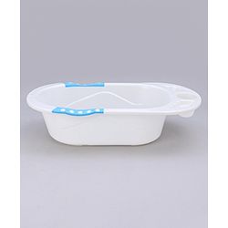 Babyhug Dolphin Bath Tub With Sling - Blue