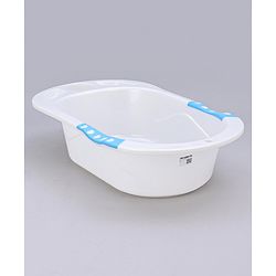 Babyhug Dolphin Bath Tub With Sling - Blue