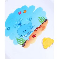 Babyhug Dolphin Bath Tub With Sling - Blue