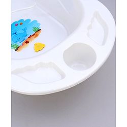 Babyhug Dolphin Bath Tub With Sling - Blue