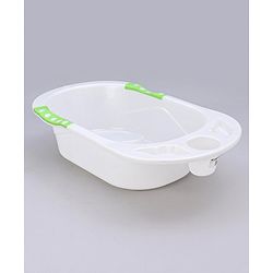 Babyhug Dolphin Bath Tub With Sling - Green