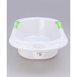 Babyhug Dolphin Bath Tub With Sling - Green