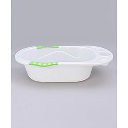 Babyhug Dolphin Bath Tub With Sling - Green