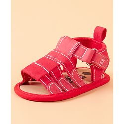 Cute Walk by Babyhug Booties - Red