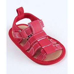 Cute Walk by Babyhug Booties - Red
