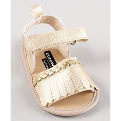 Cute Walk by Babyhug Sandal Style Booties - Rose Gold