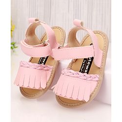 Cute Walk by Babyhug Sandal Style Booties - Rose Gold