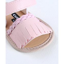 Cute Walk by Babyhug Sandal Style Booties - Pink