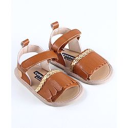 Cute Walk by Babyhug Sandal Style Booties - Rose Gold