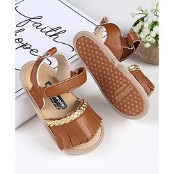 Cute Walk by Babyhug Sandal Style Booties - Rose Gold
