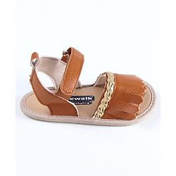 Cute Walk by Babyhug Sandal Style Booties - Rose Gold