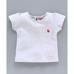 Babyhug Half Sleeves Solid Color Tee Pack of 3 - Pink