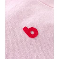 Babyhug Half Sleeves Solid Color Tee Pack of 3 - Pink