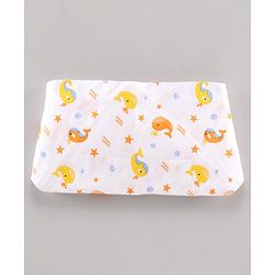 Babyhug Muslin Cloth Nappy Set of 12 Medium - Multicolor Printed