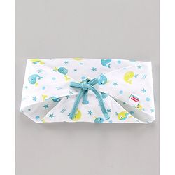 Babyhug Muslin Cloth Nappy Set of 12 Medium - Multicolor Printed
