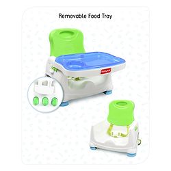 Babyhug 2 in 1 Feeding Chair & Booster Seat - Blue