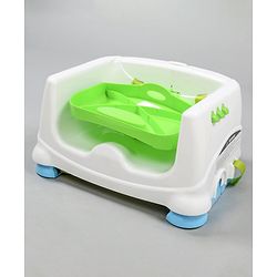 Babyhug 2 in 1 Feeding Chair & Booster Seat - Blue