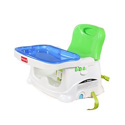 Babyhug 2 in 1 Feeding Chair & Booster Seat - Blue