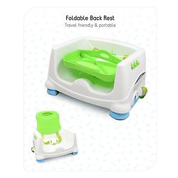Babyhug 2 in 1 Feeding Chair & Booster Seat - Blue