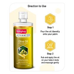 Babyhug Advanced Cold Pressed Extra Virgin Olive Oil- 500 ml
