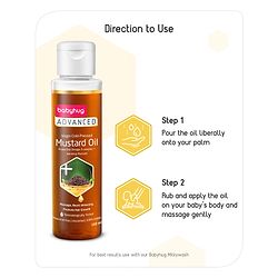 Babyhug Advanced Cold Pressed Virgin Mustard Oil - 100 ml