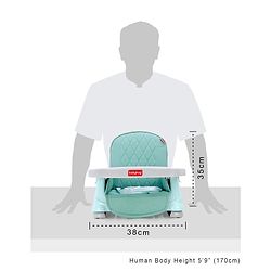 Babyhug Booster Chair with Cushion - Green