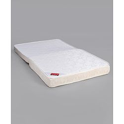Babyhug Foldable 1 Plus 1 Mattress - Off White