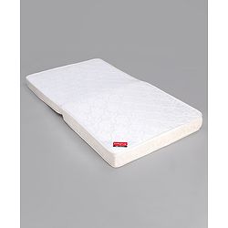Babyhug Foldable 1 Plus 1 Mattress - Off White