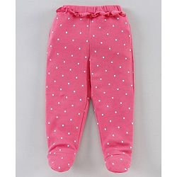Babyhug Full Length Bootie Leggings Pack Of 3 - Multicolor