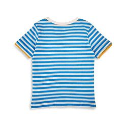 Babyhug Half Sleeves Tee Mickey Mouse Print - Blue