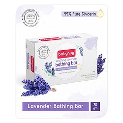 Babyhug Soothing Lavender Glycerin Bathing Bar - 75 g