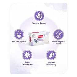 Babyhug Soothing Lavender Glycerin Bathing Bar - 75 g