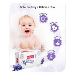 Babyhug Soothing Lavender Glycerin Bathing Bar - 75 g