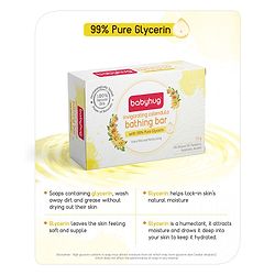 Babyhug Soothing Lavender Glycerin Bathing Bar - 75 g