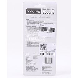 Babyhug Heat Sensitive Spoons Pack of 2 - Green Pink