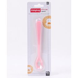 Babyhug Silicone Spoon - Pink