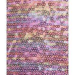 Babyhug Sleeveless One Shoulder Party Wear Sequined Frock  - Pink