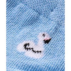 Cute Walk by Babyhug Anti Bacterial Ankle Length Socks Pack of 3 - Pink Blue White