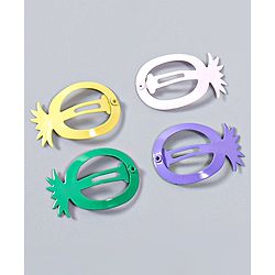 Babyhug Hair Pins And Clips Multicolor - Pack of 12