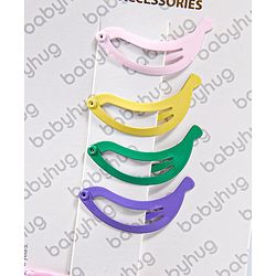 Babyhug Hair Pins And Clips Multicolor - Pack of 12