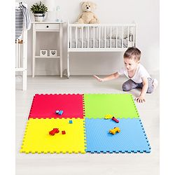 Babyhug EVA foam Floor Puzzle Playmat (Colour May vary)