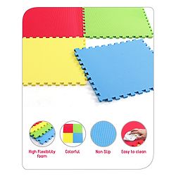 Babyhug EVA foam Floor Puzzle Playmat (Colour May vary)