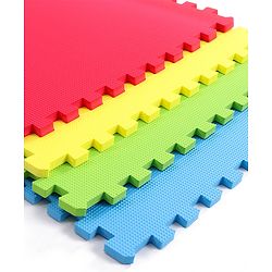 Babyhug EVA foam Floor Puzzle Playmat (Colour May vary)