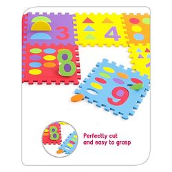 Babyhug Pop Out Playmat Numbers & Shapes Floor Mat (Colour May vary)