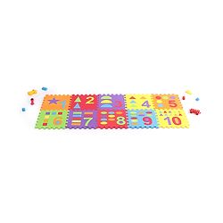 Babyhug Pop Out Playmat Numbers & Shapes Floor Mat (Colour May vary)
