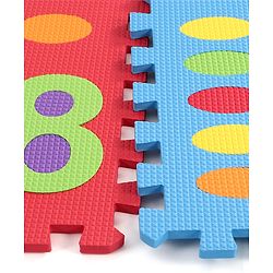 Babyhug Pop Out Playmat Numbers & Shapes Floor Mat (Colour May vary)