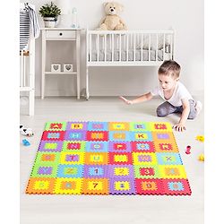 Babyhug Pop Out Playmat Numbers & Shapes Floor Mat (Colour May vary)